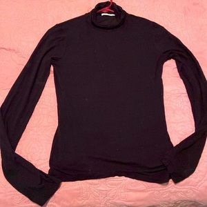 ZARA Trafaluc black turtleneck sz Small